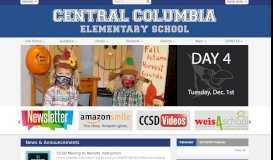
							         Home - Central Columbia Elementary School								  
							    