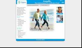 
							         Home - Cigna PromptPA Portal								  
							    