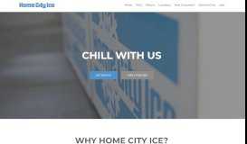 
							         Home City Ice: The Leading Packaged Ice Supplier | Chill With Us								  
							    