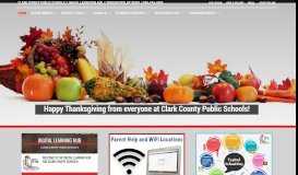 
							         Home - Clark County Public Schools								  
							    