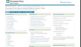 
							         Home - Cleveland Clinic Akron General Medical Library - LibGuides at ...								  
							    