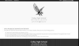 
							         Home - Colby Public Schools - Colby High School								  
							    