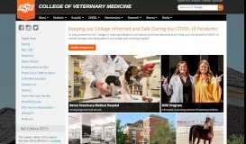 
							         Home | College of Veterinary Medicine | Oklahoma State ...								  
							    