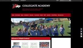 
							         Home - Collegiate Academy Elementary and Secondary - A Tuition ...								  
							    