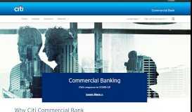 
							         Home | Commercial Bank - Citi Bank								  
							    