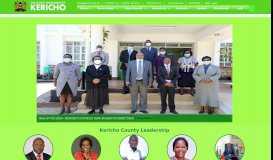 
							         Home | County Government of Kericho								  
							    