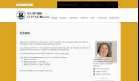 
							         Home – Croteau, Jeanette – Radford City Schools								  
							    