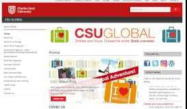 
							         Home - CSU Global - Charles Sturt University								  
							    