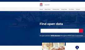 
							         Home | Data.NSW								  
							    