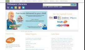 
							         Home - Delaware LibrariesDelaware Libraries |								  
							    
