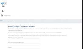 
							         Home Delivery Order ReActivation - iD Direct USA								  
							    