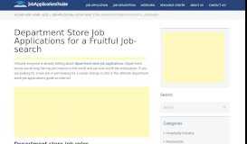 
							         Home Depot Application - Online Job Application Form								  
							    