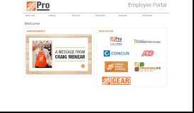 
							         Home Depot - Employee Portal - Interline Brands								  
							    