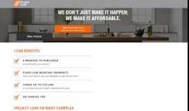 
							         Home Depot Loan Services								  
							    