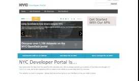 
							         Home | Developer Portal								  
							    