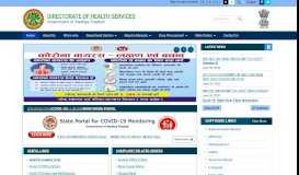 
							         Home | Directorate of Health Services, Government of Madhya ...								  
							    