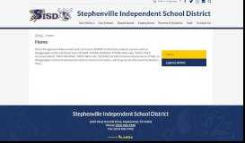 
							         Home – DMAC – Stephenville Independent School District								  
							    