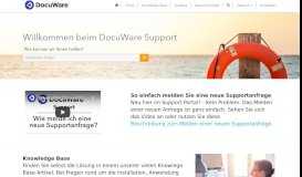 
							         Home · DocuWare Support Portal								  
							    