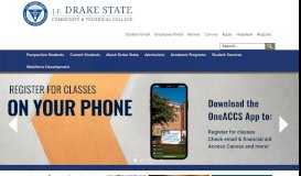 
							         Home | Drake State Community and Technical College								  
							    
