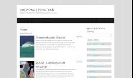 
							         Home | dsb Portal | Portail BSN								  
							    