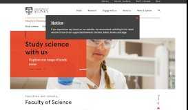 
							         Home - Faculty of Science - University of Sydney								  
							    
