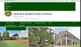 
							         Home - FAIRFIELD HEIGHTS PUBLIC SCHOOL								  
							    