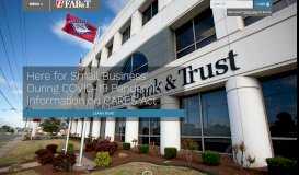
							         Home › First Arkansas Bank & Trust								  
							    