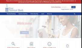 
							         Home › First National Bank of Louisburg								  
							    