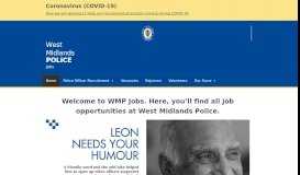 
							         Home for Police Officer Recruitment - Join the force								  
							    