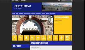 
							         Home - Fort Thomas High School								  
							    