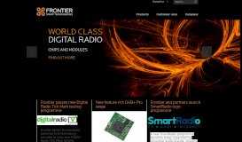 
							         Home | Frontier Smart Tech								  
							    
