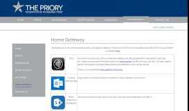 
							         Home Gateway - The Priory Federation of Academies Trust								  
							    