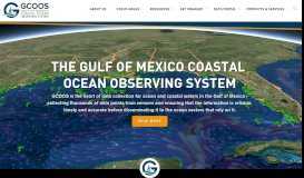 
							         Home - GCOOS - Gulf of Mexico Coastal Ocean Observing System								  
							    