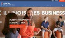 
							         Home | Gies College of Business | U of I								  
							    