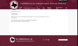 
							         Home – Grade Access – Floresville Independent School District								  
							    