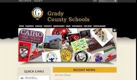 
							         Home - Grady County School District								  
							    