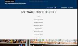 
							         Home, Greenwich Public Schools								  
							    