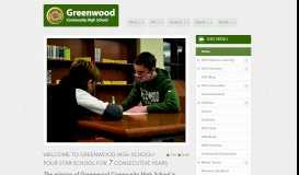 
							         Home - Greenwood Community Schools								  
							    