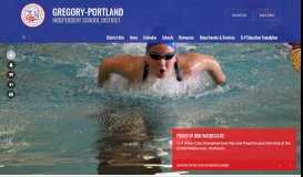 
							         Home - Gregory-Portland Independent School District								  
							    