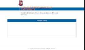 
							         Home - GTU Online Portal for Open Design School								  
							    