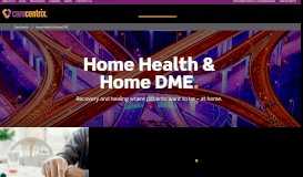 
							         Home Health Care and Home DME Solutions | CareCentrix								  
							    