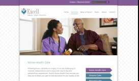 
							         Home Health Care | Excell Home Health								  
							    
