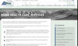 
							         Home Health Care Services - Central Montana Medical Center								  
							    