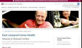 
							         Home Health - East Liverpool Hospital								  
							    