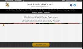 
							         Home - High School - South Brunswick School								  
							    