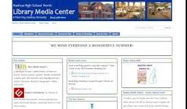 
							         Home - Home Page - Nashua North Media Center at Nashua ...								  
							    