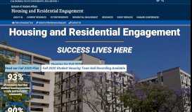 
							         Home - Housing and Residential Engagement | CSUF								  
							    