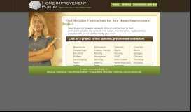 
							         Home Improvement Portal.com: Windows, Siding, Additions ...								  
							    