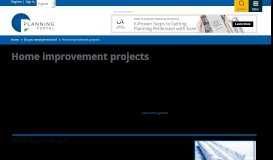 
							         Home improvement projects | Planning Portal								  
							    