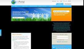 
							         Home - In-Portal Web 2.0 Content Management System (CMS)								  
							    